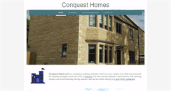 Desktop Screenshot of conquesthomes.co.uk